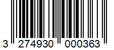 Barcode 3274930000363