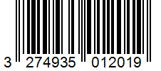 Barcode 3274935012019