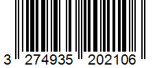 Barcode 3274935202106