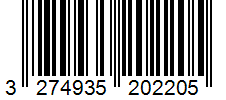 Barcode 3274935202205