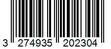 Barcode 3274935202304