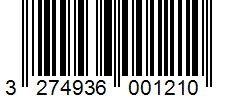 Barcode 3274936001210