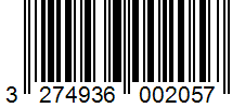 Barcode 3274936002057