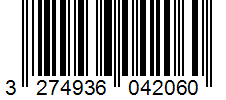 Barcode 3274936042060