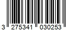 Barcode 3275341030253