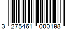 Barcode 3275461000198
