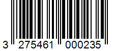 Barcode 3275461000235