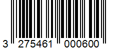 Barcode 3275461000600
