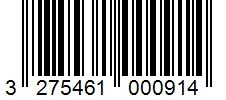 Barcode 3275461000914