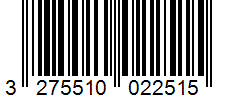 Barcode 3275510022515