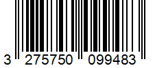 Barcode 3275750099483