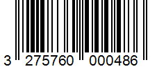 Barcode 3275760000486