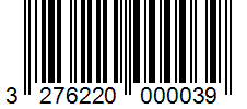 Barcode 3276220000039
