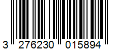 Barcode 3276230015894
