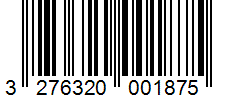 Barcode 3276320001875