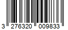 Barcode 3276320009833