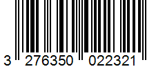 Barcode 3276350022321