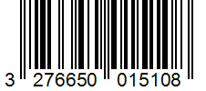 Barcode 3276650015108