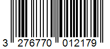 Barcode 3276770012179