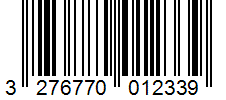 Barcode 3276770012339