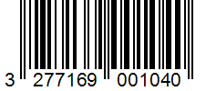 Barcode 3277169001040