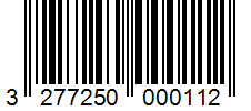 Barcode 3277250000112