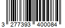 Barcode 3277393400084