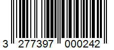 Barcode 3277397000242