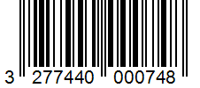 Barcode 3277440000748