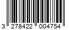 Barcode 3278422004754
