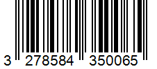 Barcode 3278584350065