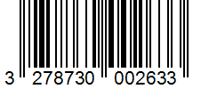 Barcode 3278730002633