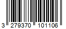 Barcode 3279370101106