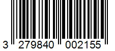 Barcode 3279840002155