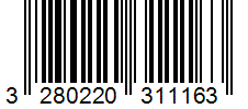 Barcode 3280220311163
