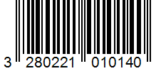 Barcode 3280221010140