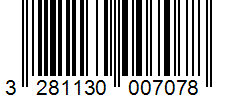 Barcode 3281130007078