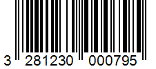 Barcode 3281230000795