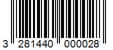 Barcode 3281440000028