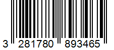 Barcode 3281780893465