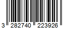 Barcode 3282740223926