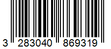 Barcode 3283040869319