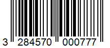 Barcode 3284570000777