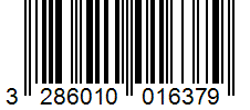 Barcode 3286010016379