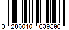 Barcode 3286010039590