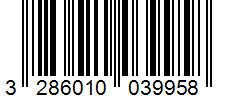 Barcode 3286010039958