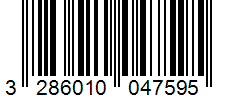 Barcode 3286010047595