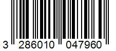 Barcode 3286010047960