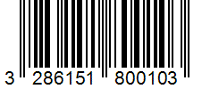 Barcode 3286151800103