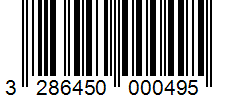Barcode 3286450000495
